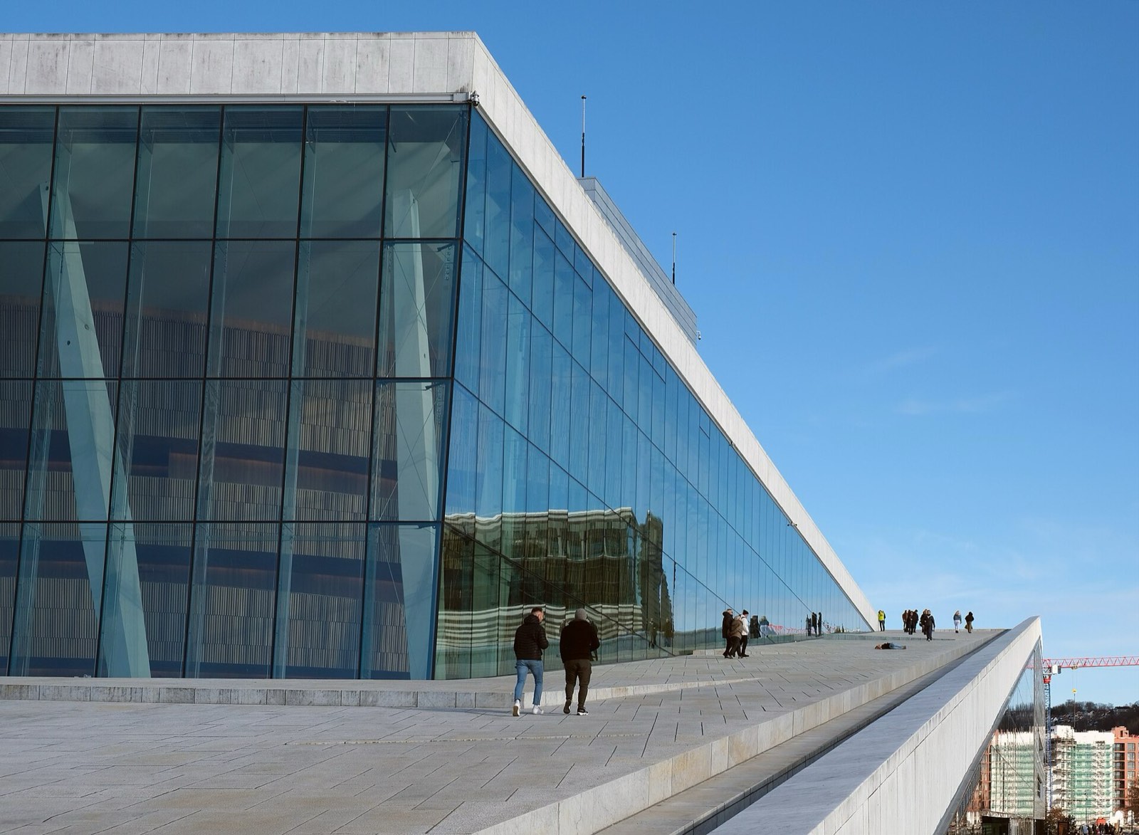 Oslo Opera House by the water